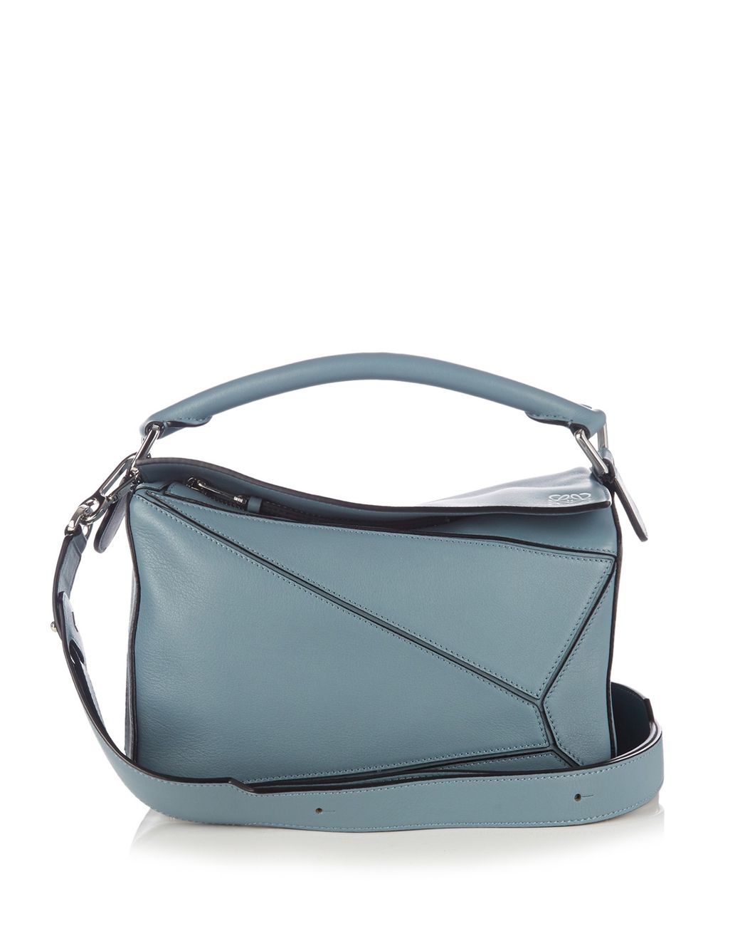 Loewe Puzzle Small Leather Cross Body Bag in Blue Lyst UK